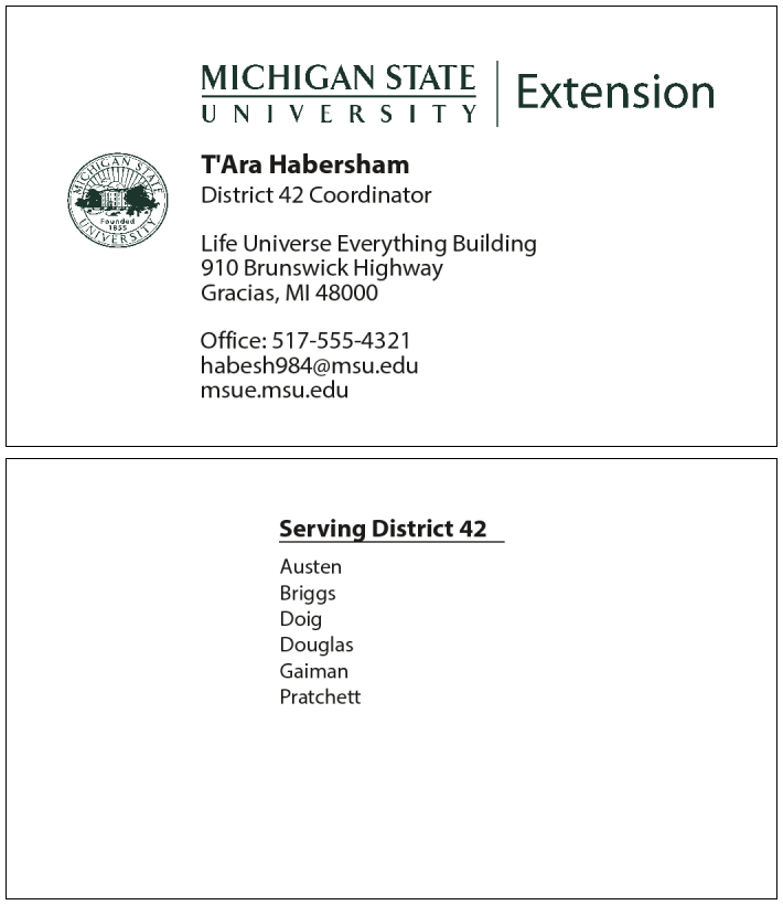Business card 2